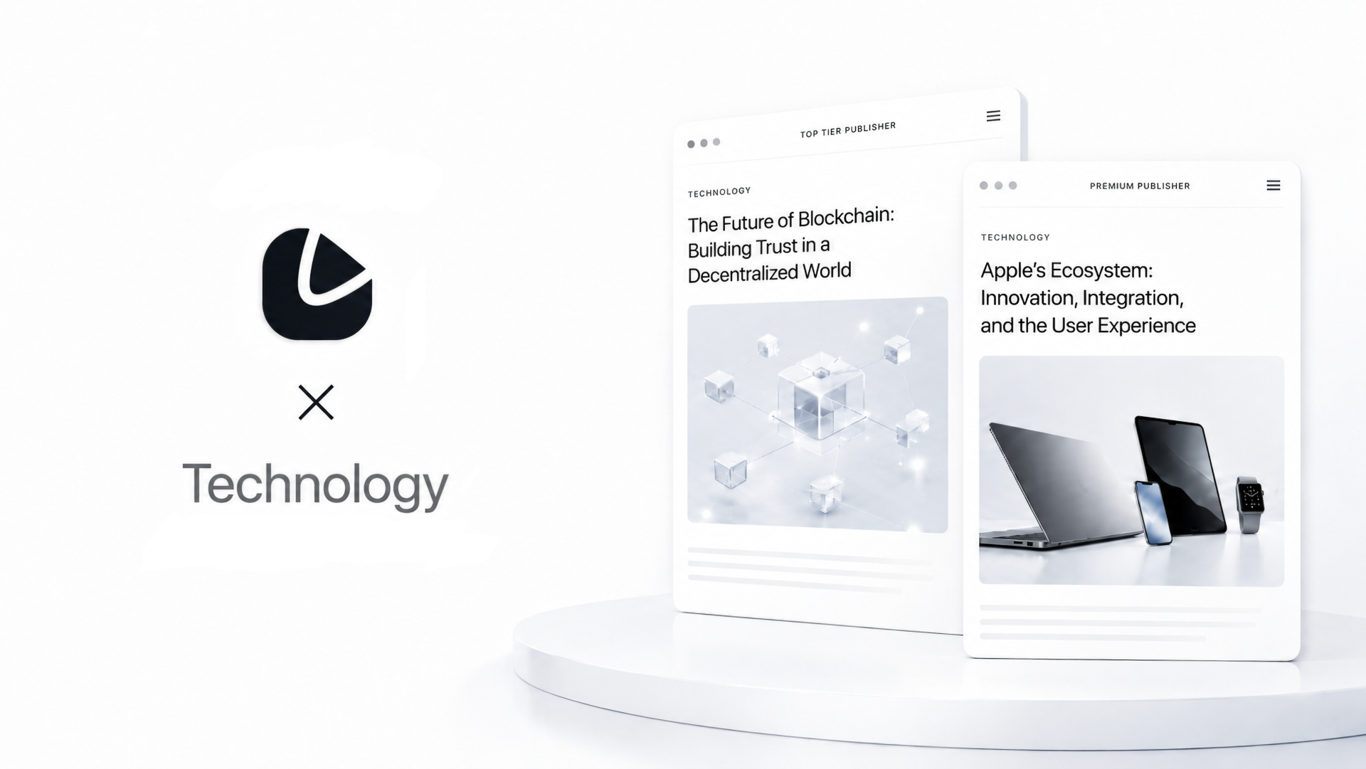 Tech content for 2 industry-leading platforms